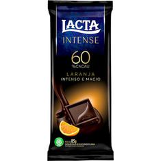 Chocolate 60% Cacau com Laranja Intense Lacta 85g