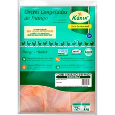 Sobrecoxa de Frango Congelado IQF Korin 1kg