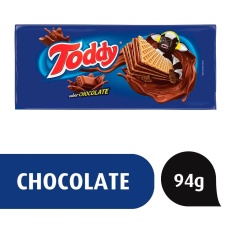 Biscoito Wafer Recheio Chocolate Toddy 94g