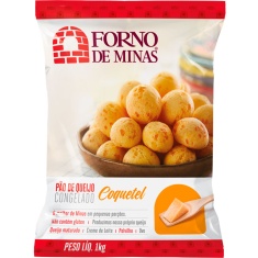 Pão Queijo Coquetel Forno de Minas 1kg