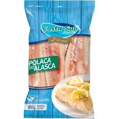 Filé de Polaca Alasca Costa Sul 800g