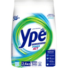 Lava Roupa em Pó Power ACT Sachê 2,4Kg