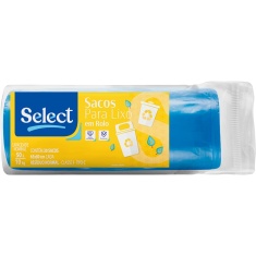 Saco para Lixo Rolo Select 50L 30un.