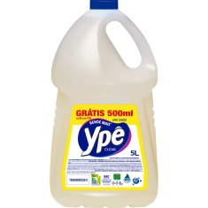 Detergente Líquido Clear Bombona Ypê Leve 5L Pague 4,5L