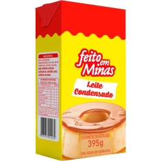 Leite Condensado Semidesnatado Feito em Minas 395g