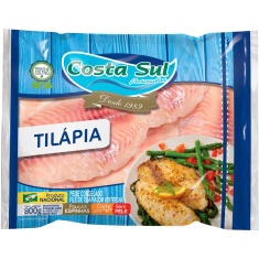 Filé de Tilápia Congelado Costa Sul 800g