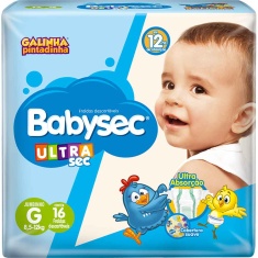 Fralda Galinha Pintadinha Ultra Jumbinho G 16un Babysec