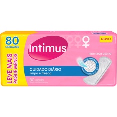 Protetor Diário Sem Perfume Intimus Days 80un Leve Mais por Menos
