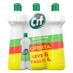 Limpador Multiuso Antibac Cif Leve 6 Pague 4 500ml