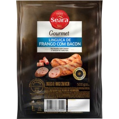 Linguiça de Frango com Bacon Seara Gourmet 500g