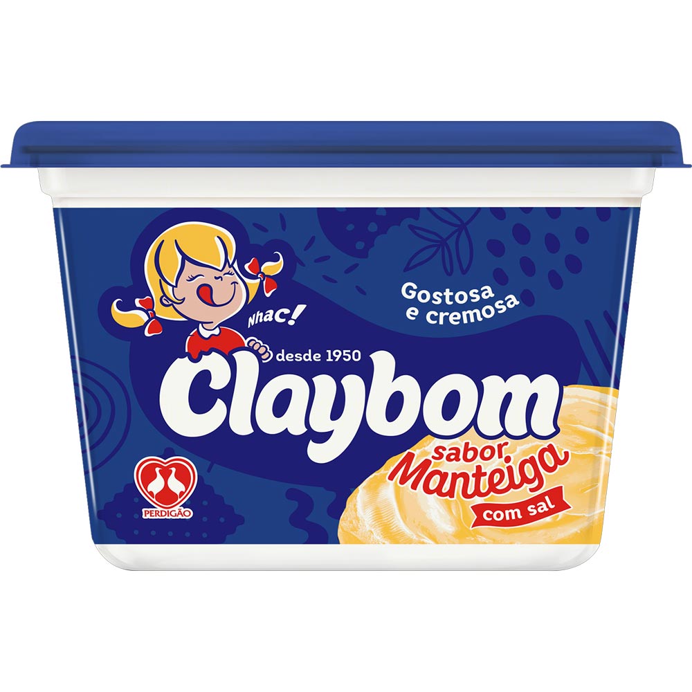 Margarina com Sal Sabor Manteiga Claybom 500g