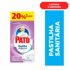 Pastilha Adesiva Lavanda Pato 3un 20% Desconto