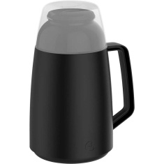 Garrafa Térmica Lotus Preta Soprano 500ml
