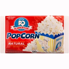 Milho de Pipoca para Micro-ondas Natural PQ 100g